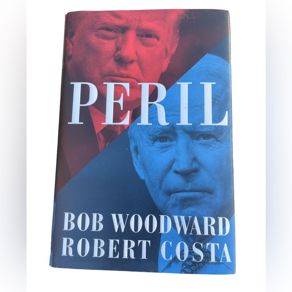 PERIL by Bob Woodward Robert Costa Hardcover Book Includes Photos